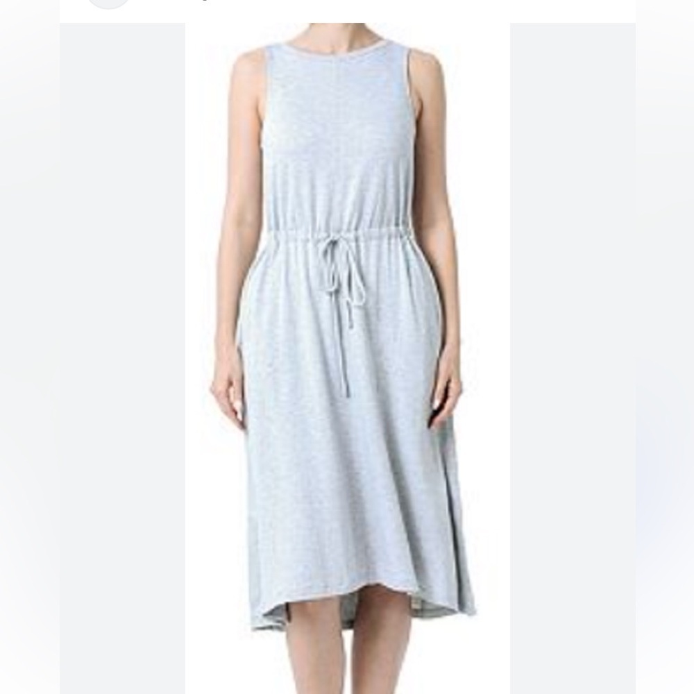 The Limited Light Gray Midi Skirt